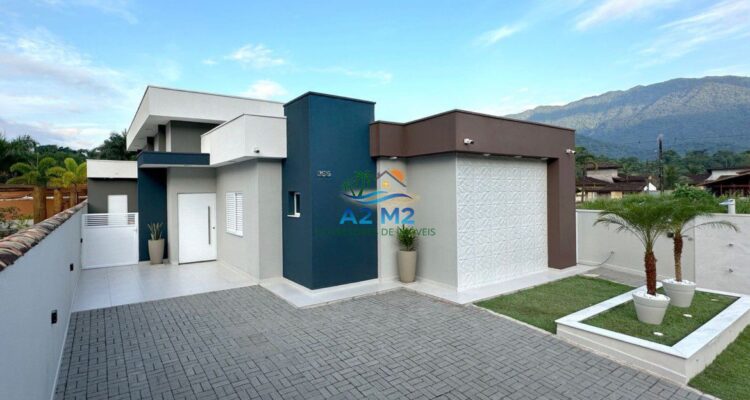 Casa aconchegante e espaçoso, com 04 dormitórios e 3 suítes – Mar verde – Caraguatatuba