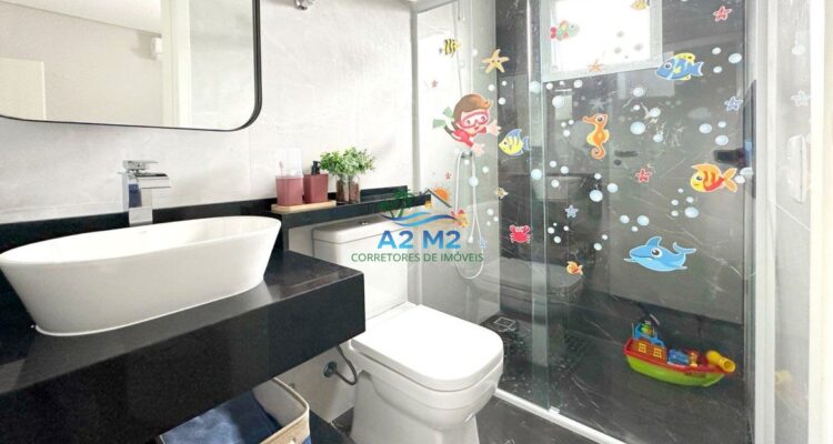 Casa aconchegante e espaçoso, com 04 dormitórios e 3 suítes – Mar verde – Caraguatatuba