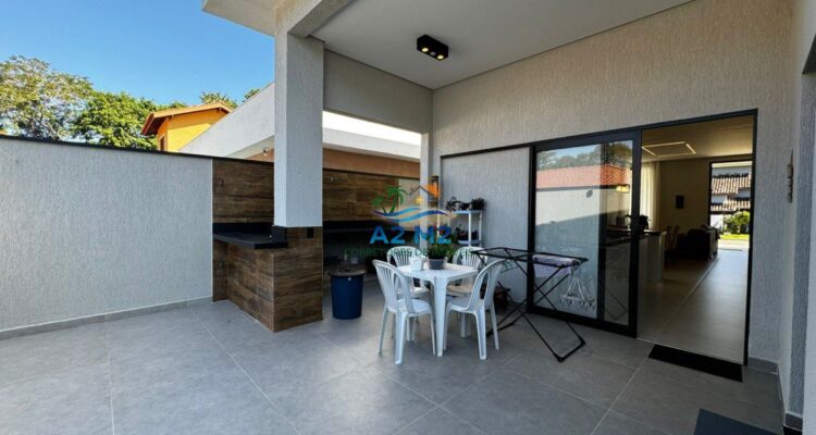Casa Alto Padrão para Temporada – 04 Suítes – Condomínio Fechado Costa Nova