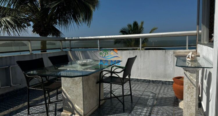 Apartamento Cobertura com vista do Mar – 03 Dormitórios sendo 01 suíte