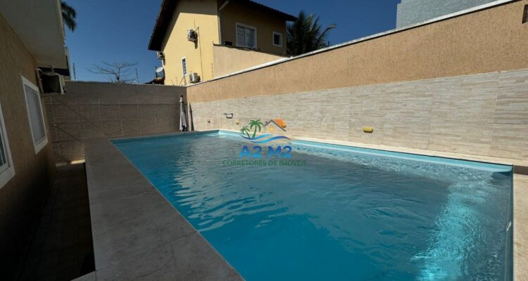 CASA TÉRREA COM 03 DORMITÓRIOS (01 SUÍTE) – 200 metros da PRAIA de MASSAGUAÇU