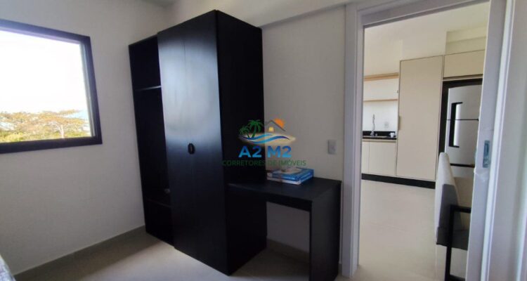 Apto 01 dormitório (suíte) Frente ao Mar – Indaiá