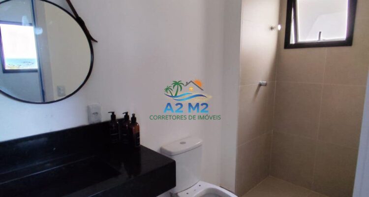 Apto 01 dormitório (suíte) Frente ao Mar – Indaiá