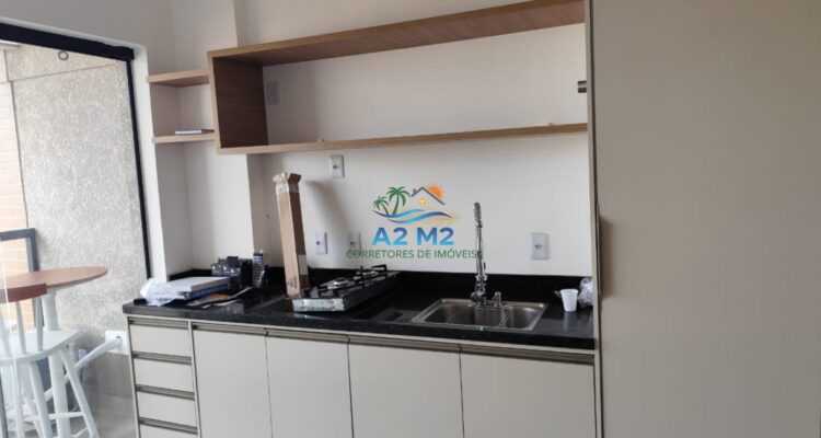 Apto 01 dormitório (suíte) Frente ao Mar – Indaiá