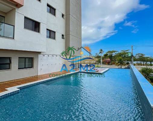 Apto 01 dormitório (suíte) Frente ao Mar – Indaiá