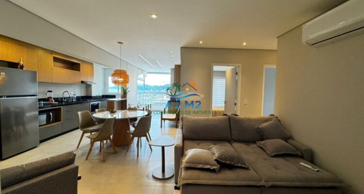 Apartamento de Alto Nível com Vista para o Mar e Serra – Condomínio Mar a Vista
