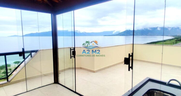 LOCAÇÃO – COBERTURA COM 04 DORMS – ARUAN – CARAGUATATUBA