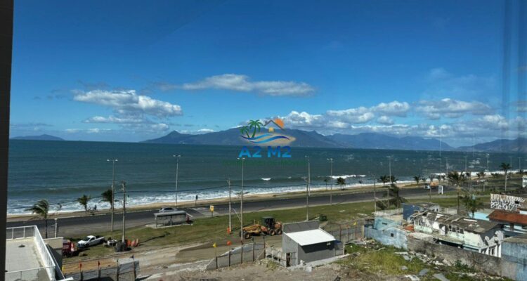 LOCAÇÃO – Apto Vista Mar, 03 dorms (01 suíte), 02 vagas, mobiliado – Piscina elevada c/ borda Infinita