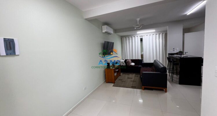 Maravilhoso Sobrado com 03 suítes – 150 metros da Praia de Massaguaçu – Mobiliado