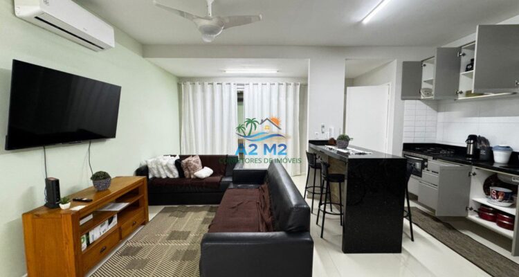 Locação – Sobrado com 03 suítes – 150 metros da Praia de Massaguaçu – Mobiliado