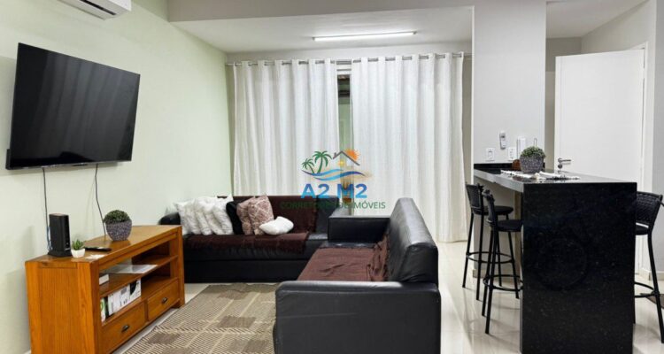 Maravilhoso Sobrado com 03 suítes – 150 metros da Praia de Massaguaçu – Mobiliado