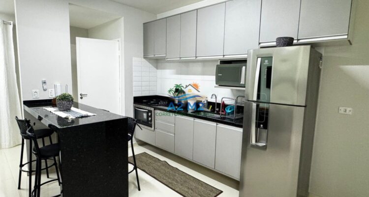 Locação – Sobrado com 03 suítes – 150 metros da Praia de Massaguaçu – Mobiliado