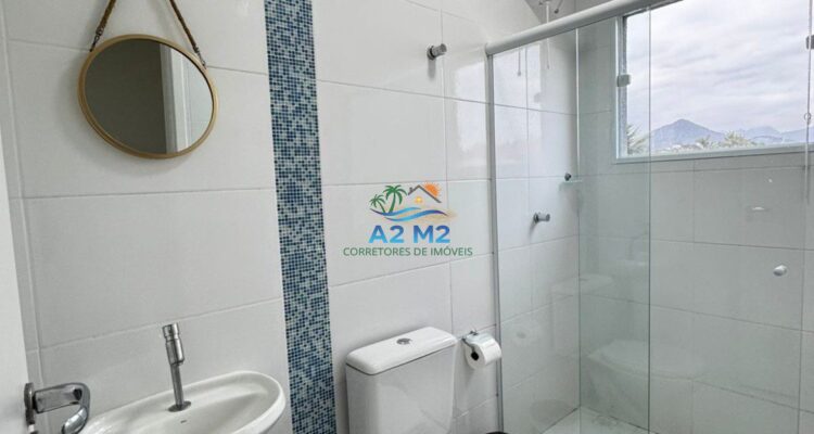 Locação – Sobrado com 03 suítes – 150 metros da Praia de Massaguaçu – Mobiliado