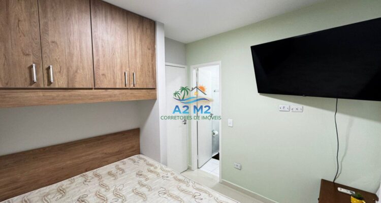 Locação – Sobrado com 03 suítes – 150 metros da Praia de Massaguaçu – Mobiliado