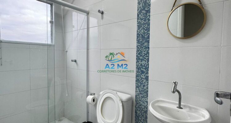 Locação – Sobrado com 03 suítes – 150 metros da Praia de Massaguaçu – Mobiliado