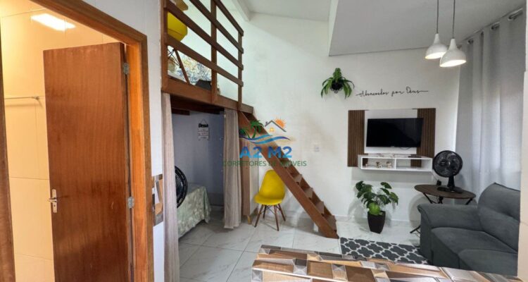 Estúdio em Condomínio Fechado próximo a Praia Martim de Sá