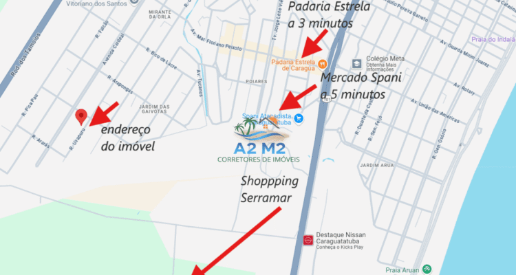 Casa Térrea com 03 suítes – Jd. Gaivotas/Caraguatatuba