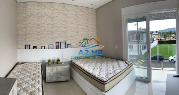 Casa de alto padrão para locação no Condomínio Costa Nova – Frente ao mar, Massaguaçu, Caraguatatuba