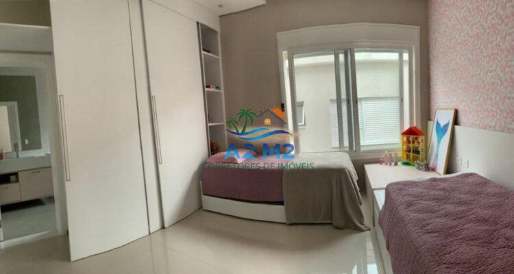 Casa de alto padrão para locação no Condomínio Costa Nova – Frente ao mar, Massaguaçu, Caraguatatuba