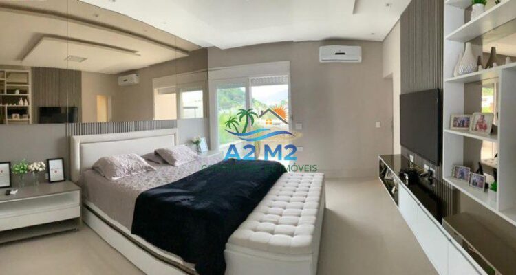 Casa de alto padrão para locação no Condomínio Costa Nova – Frente ao mar, Massaguaçu, Caraguatatuba