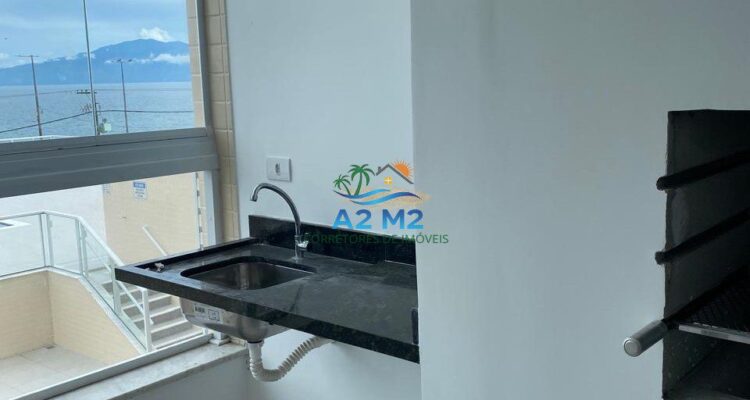 Apartamento frente mar 03 dormitórios com 01 suíte e 02 vagas de garagem – Mar a Vista