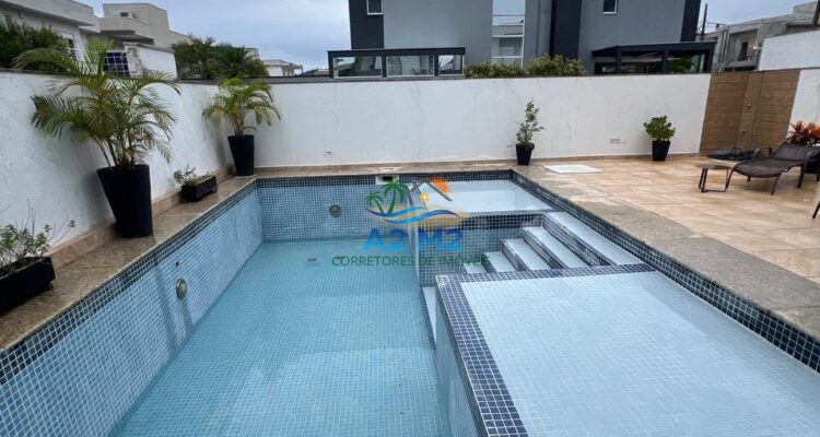 Casa de Alto Padrão – 4 Suítes – Condomínio Costa Nova, Praia do Massaguaçu, Caraguatatuba (Litoral Norte SP)