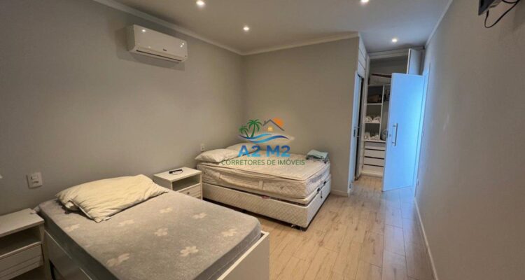 Casa de alto padrão para locação definitiva – 4 suítes – Condomínio Costa Nova, frente ao mar, Massaguaçu, Caraguatatuba