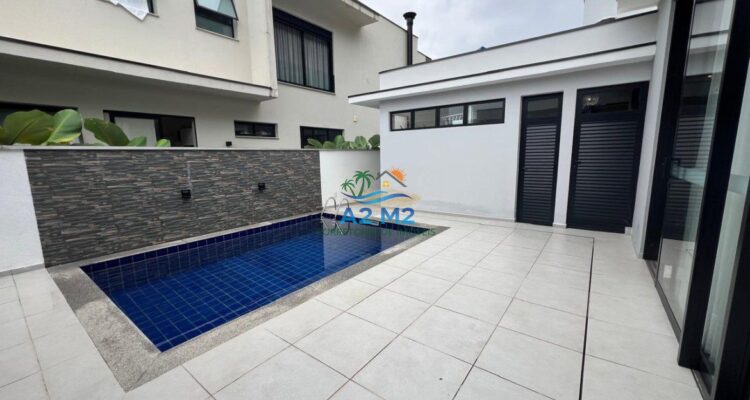 Casa de Alto Padrão – 4 Suítes – Condomínio Costa Nova, Praia do Massaguaçu, Caraguatatuba (Litoral Norte SP)