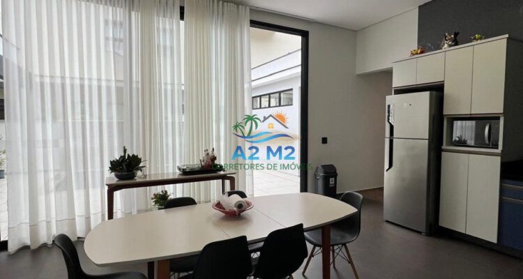 Casa de Alto Padrão – 4 Suítes – Condomínio Costa Nova, Praia do Massaguaçu, Caraguatatuba (Litoral Norte SP)