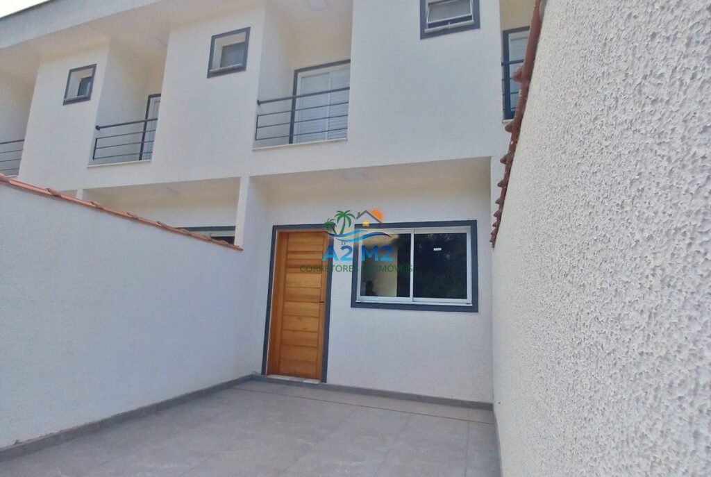 Sobrado NOVO 2 suites , praia da Massaguaçu – A 800 metros da prai