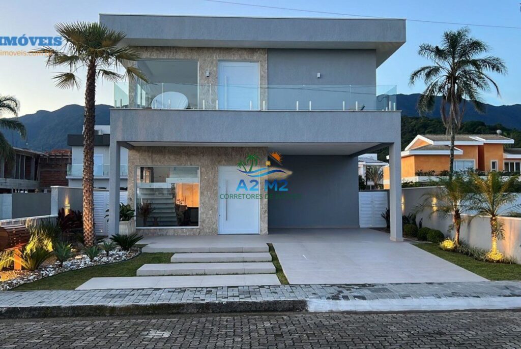Luxuosa casa à venda no condomínio Costa Nova – Praia do Massaguaçu, Caraguatatuba (Litoral Norte SP)